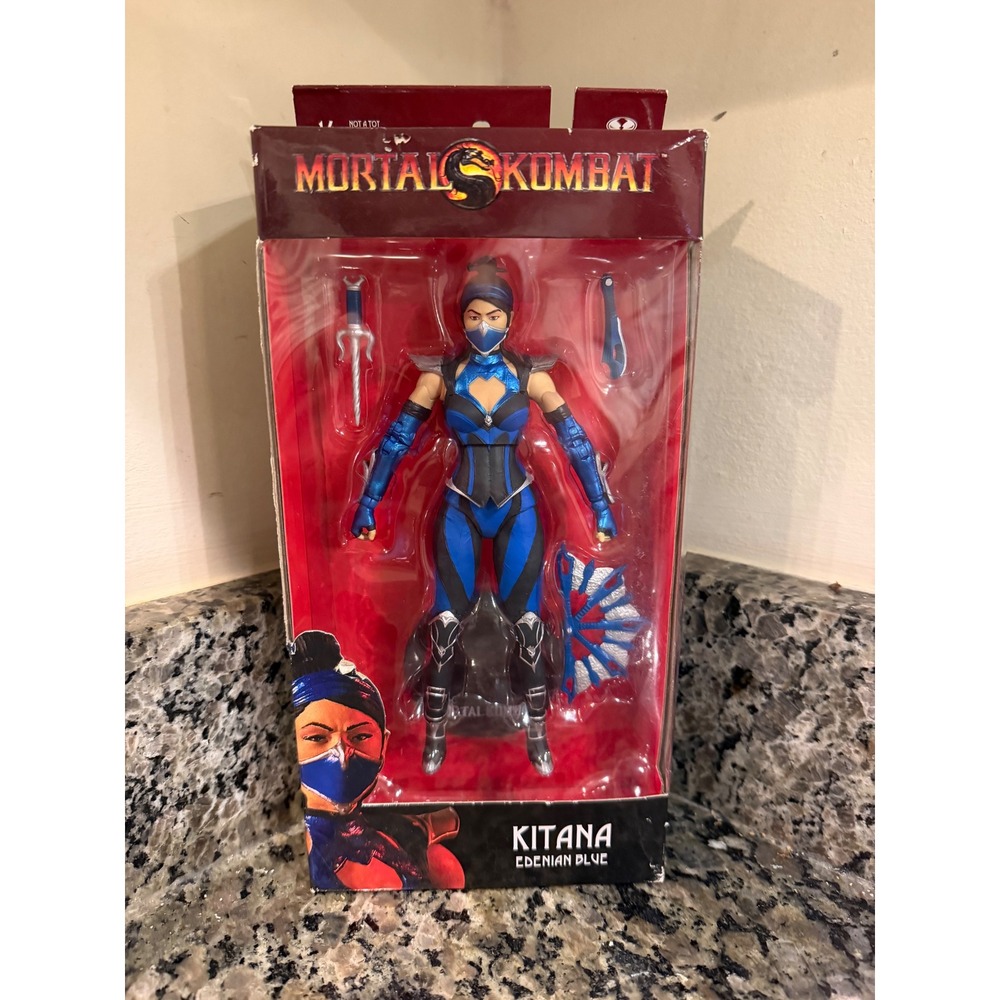 McFarlane Toys Mortal Kombat 11 Kitana Edenian Blue 7 Inch Action Figure MK11